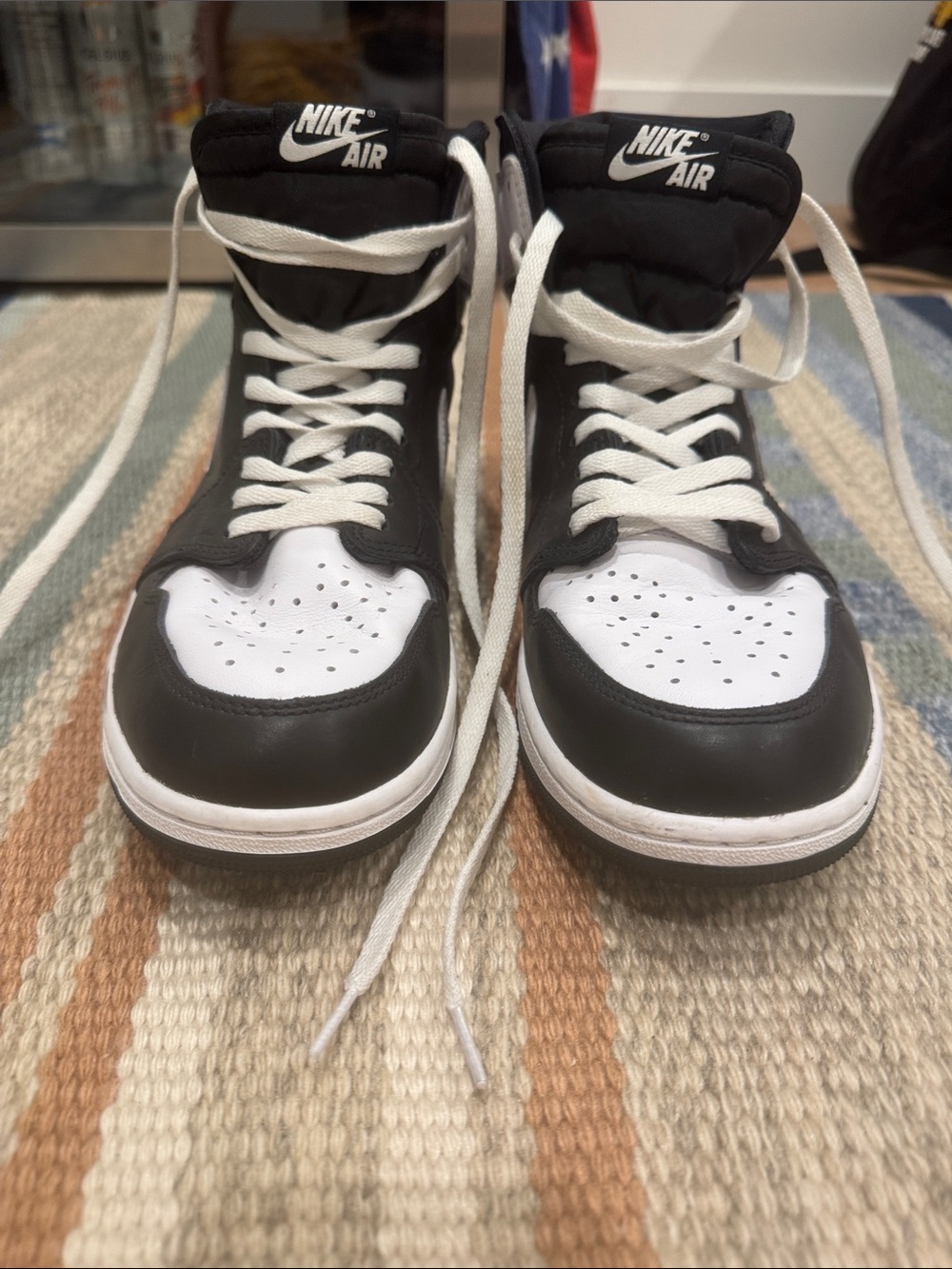 Nike High-Top Sneakers — Black & White